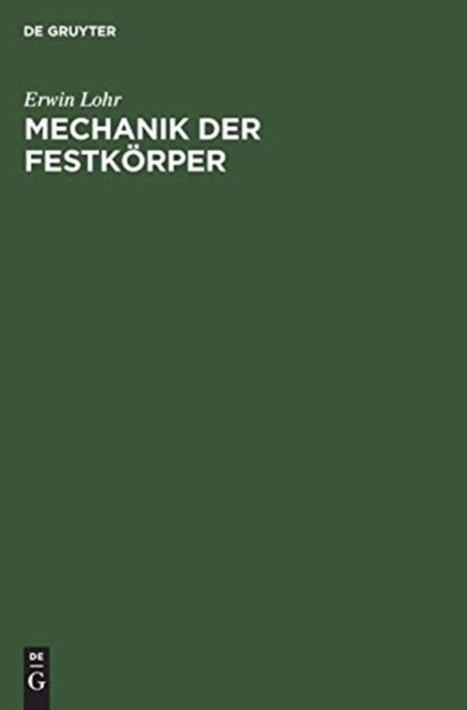 Mechanik der Festkorper