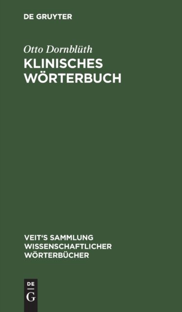 Klinisches Worterbuch