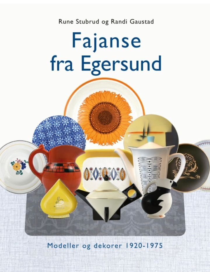 Fajanse fra Egersund - modeller og dekorer 1920-1975
