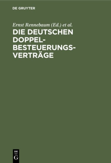 Die Deutschen Doppelbesteuerungsvertrage