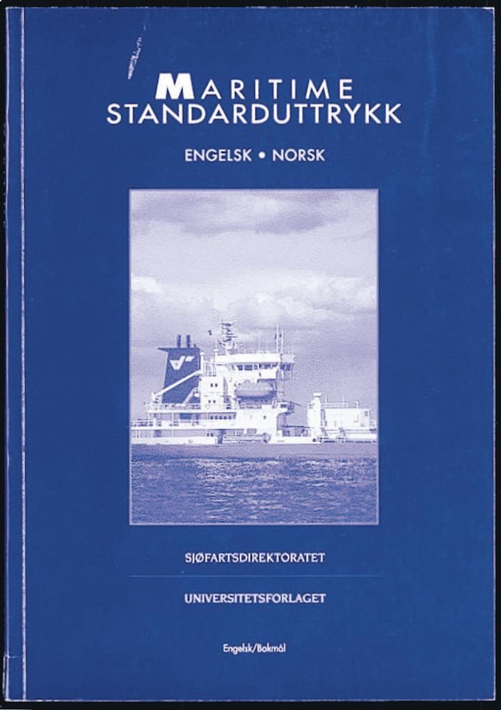 Maritime standarduttrykk - engelsk-norsk : IMCO's standard marine navigational vocabulary