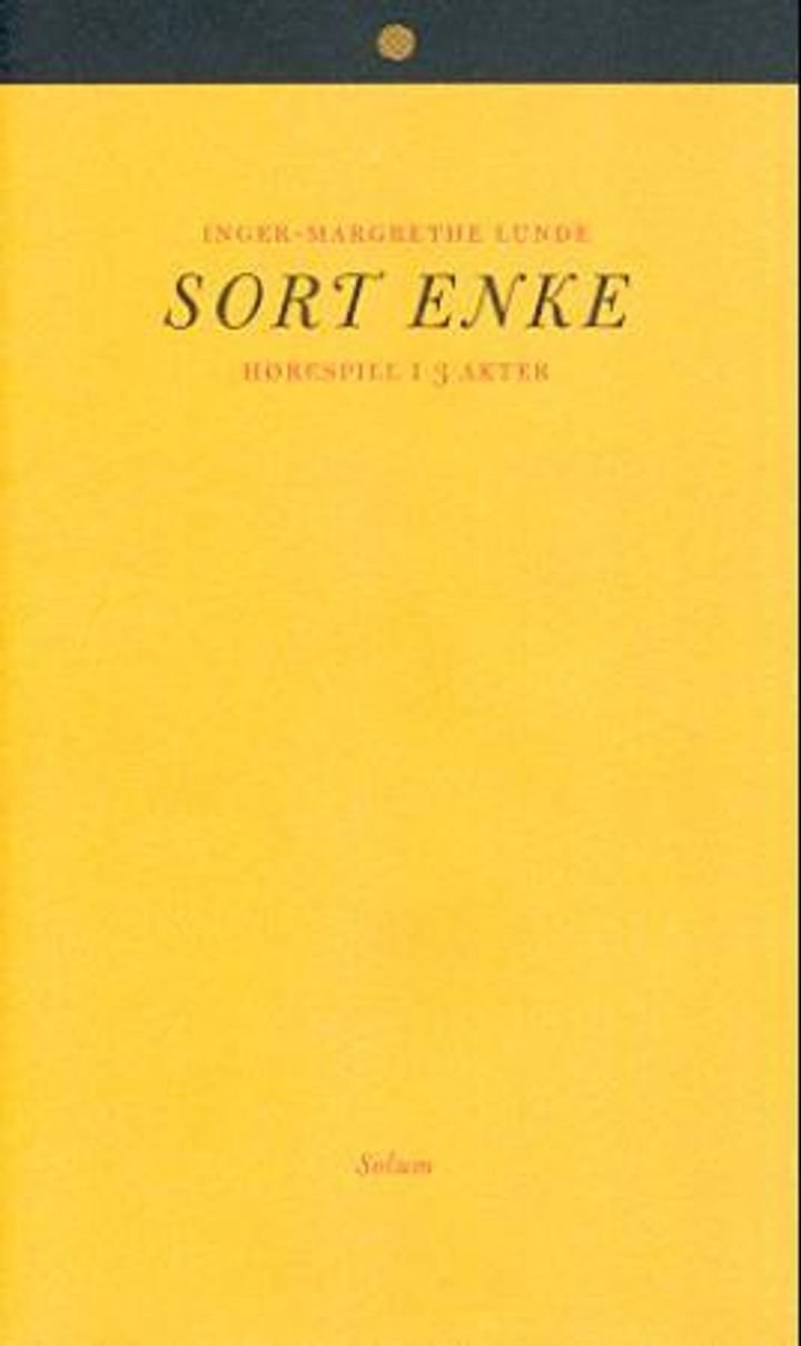 Sort enke - hørespill i 3 akter