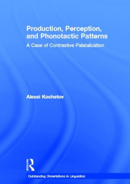 Production, Perception, and Phonotactic Patterns