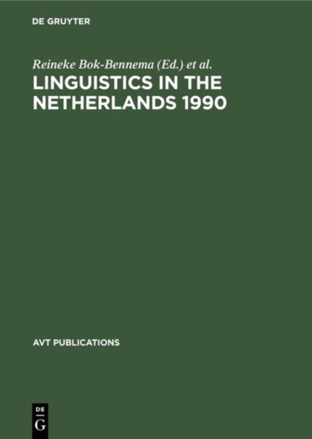 Linguistics in the Netherlands 1990