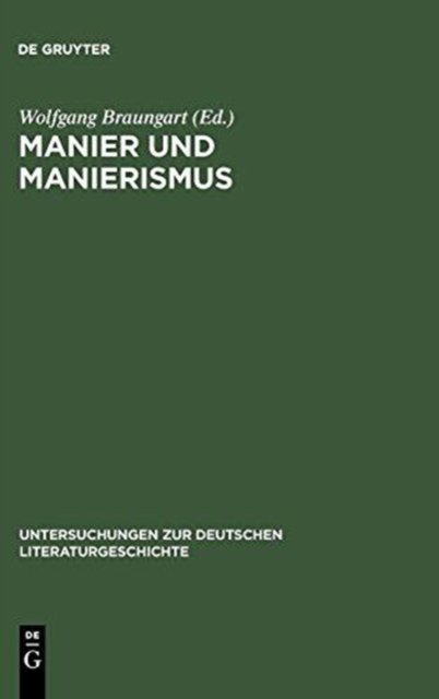 Manier und Manierismus