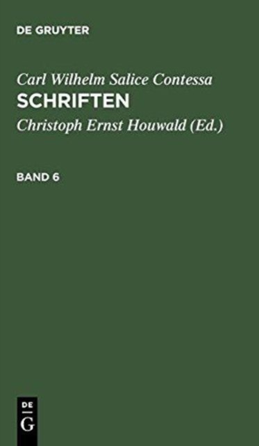 Schriften. Band 6