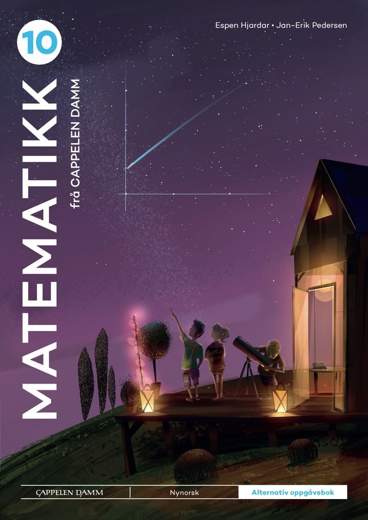 Matematikk 10 frå Cappelen Damm - Alternativ oppgåvebok