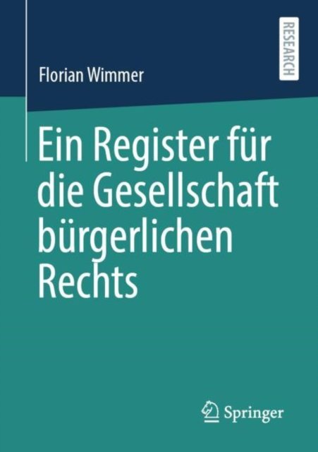Ein Register fur die Gesellschaft burgerlichen Rechts