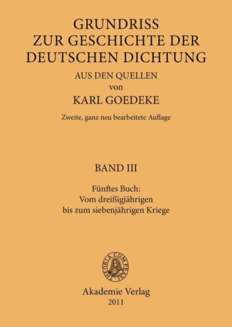 Funftes Buch: Vom Dreissigjahrigen Bis Zum Siebenjahrigen Kriege