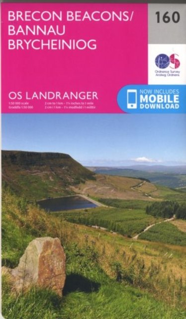 O.S. Landranger 160 Brecon Beacons/Bannau Brycheiniog