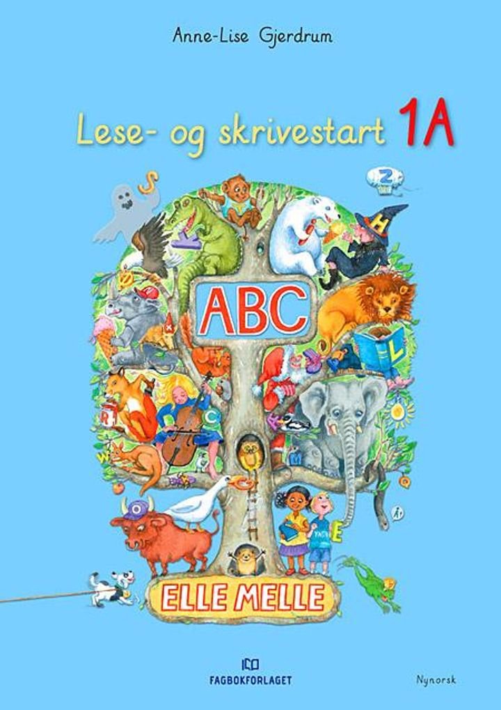 Elle melle - lese- og skrivestart 1A : ABC