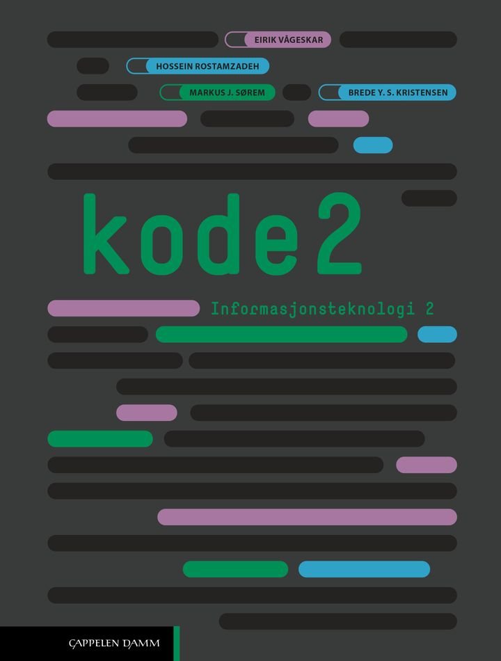 Kode 2 - informasjonsteknologi 2 : studiespesialiserende programfag vg2/vg3