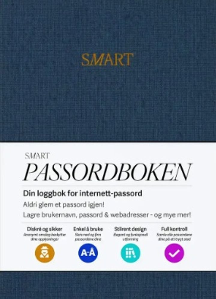 Passordboken - glem aldri et passord igjen