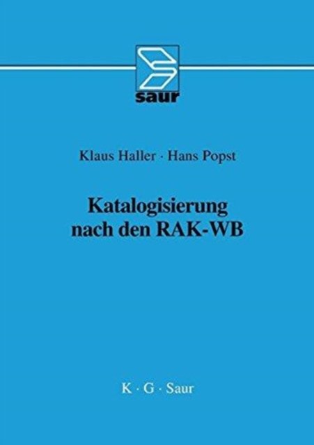 Katalogisierung nach den RAK-WB