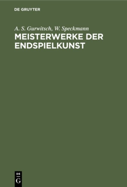 Meisterwerke Der Endspielkunst