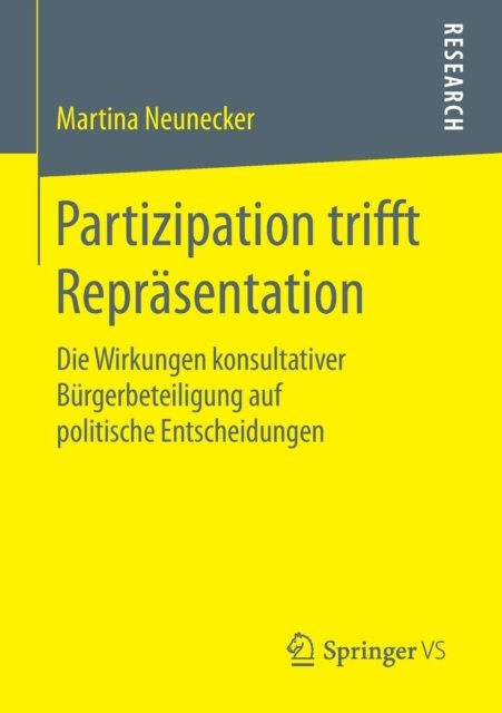 Partizipation trifft Reprasentation