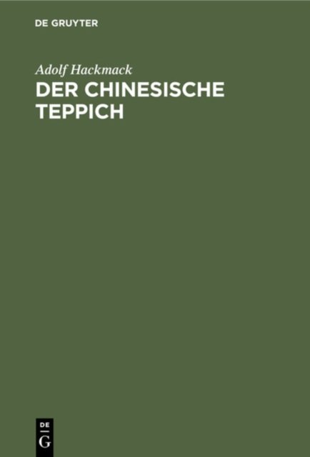 Der Chinesische Teppich