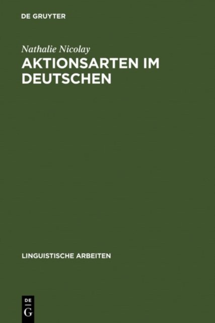 Aktionsarten Im Deutschen