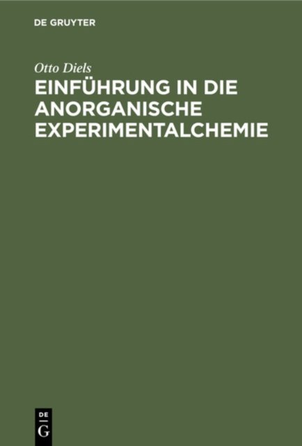Einfuhrung in Die Anorganische Experimentalchemie