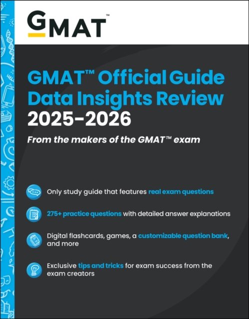 GMAT Official Guide Data Insights Review 2025–2026 : Book + Online Question Bank