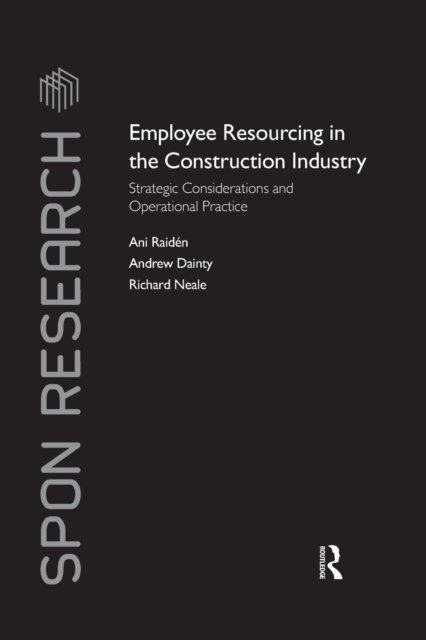 Employee Resourcing in the Construction Industry