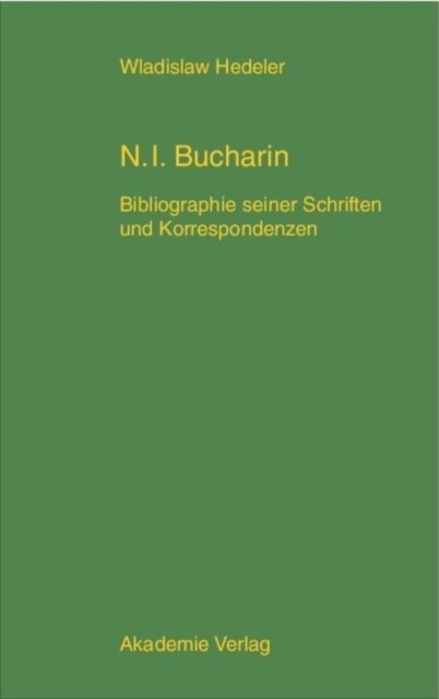 Nikolaj Ivanovic Bucharin