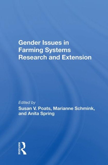 Gender Issues In Farming Systems Research And Extension