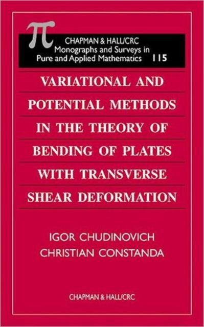 Variational and Potential Methods in the Theory of Plates With Transverse Shear Deformation