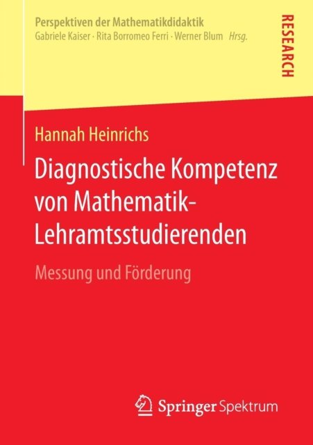 Diagnostische Kompetenz von Mathematik-Lehramtsstudierenden