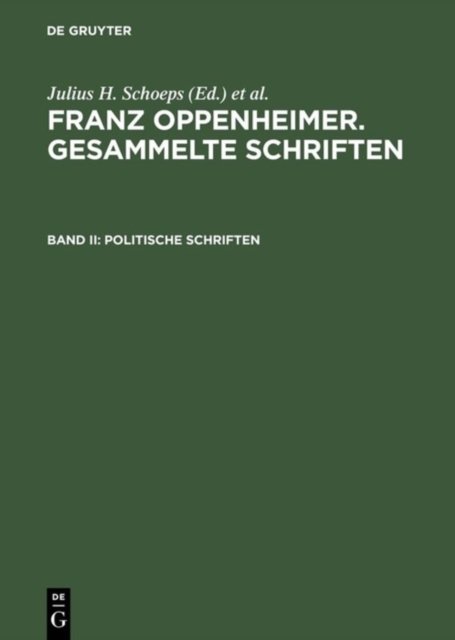 Gesammelte Schriften. Schriften Zur Demokratie Und Sozialen Marktwirtschaft V 2