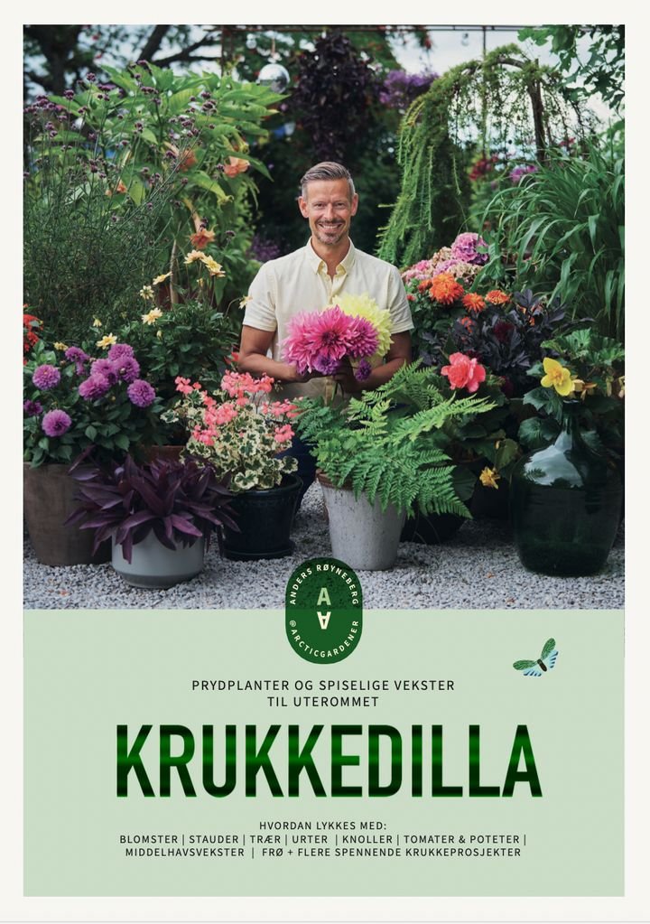 Krukkedilla - prydplanter og spiselige vekster til uterommet