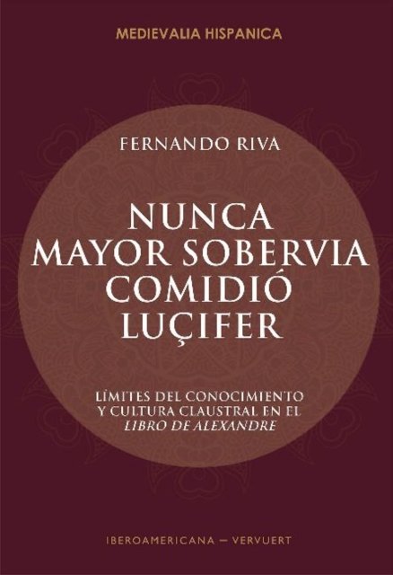 Nunca mayor sobervia comidio Lucifer