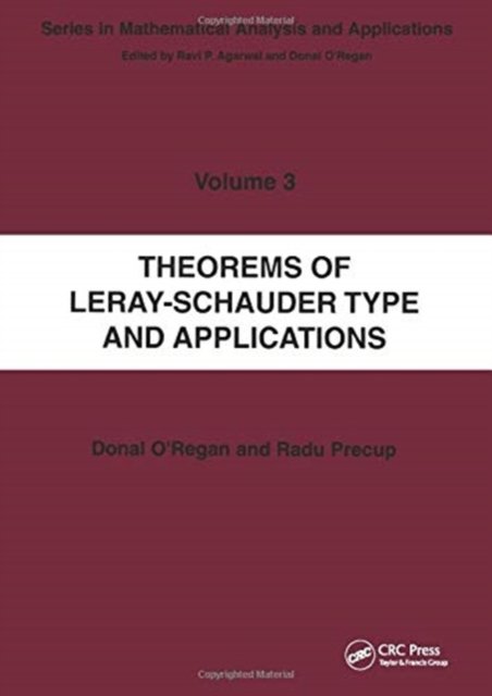 Theorems of Leray-Schauder Type And Applications