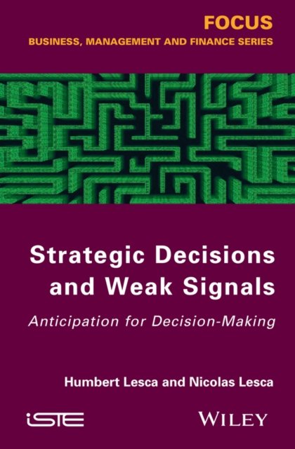 Strategic Decisions and Weak Signals – Anticipation for Decision–Making