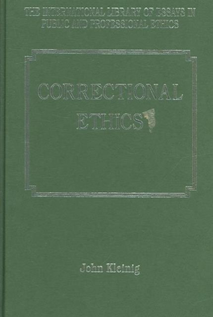 Correctional Ethics