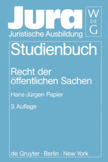 Recht der offentlichen Sachen