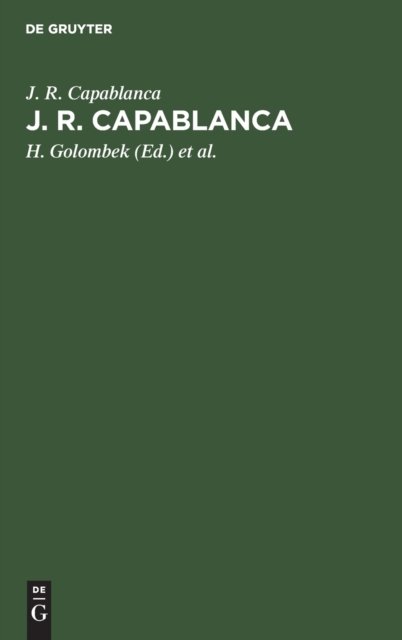 J. R. Capablanca
