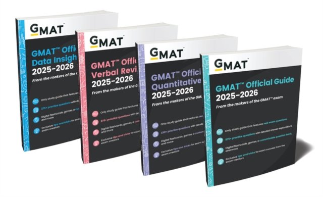 GMAT Official Guide 2025–2026 Bundle: Books + Onli ne Question Bank
