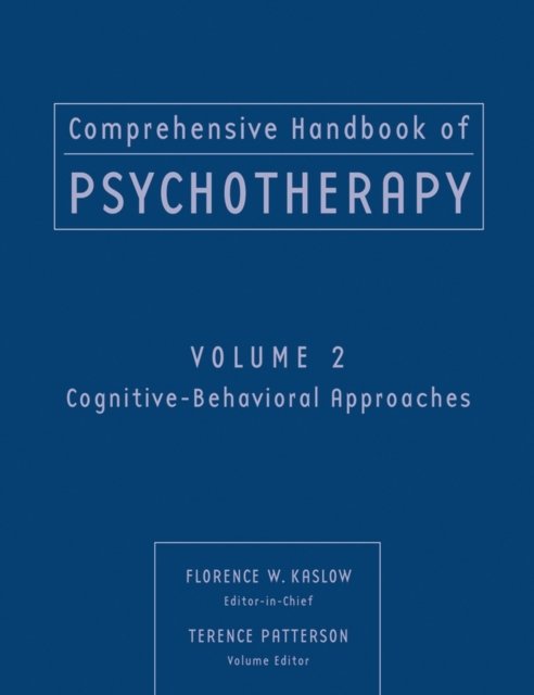 Comprehensive Handbook of Psychotherapy, Cognitive-Behavioral Approaches