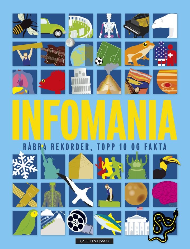 Infomania - råbra rekorder, topp 10 og fakta