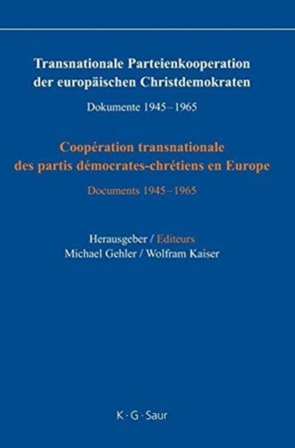 Transnationale Parteienkooperation der europaischen Christdemokraten