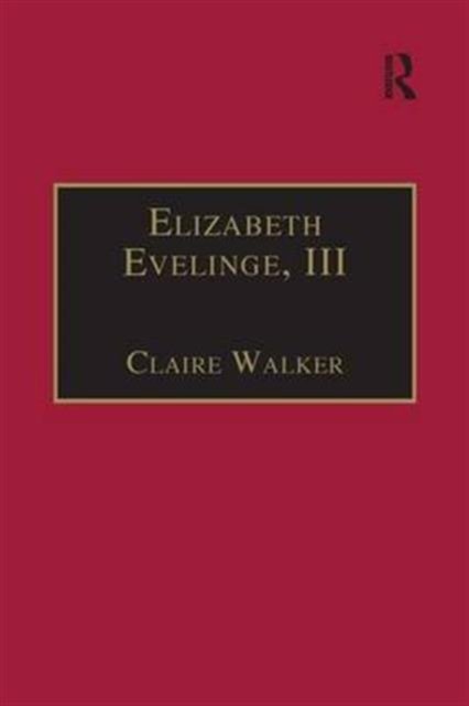 Elizabeth Evelinge, III