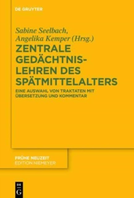 Zentrale Gedachtnislehren des Spatmittelalters