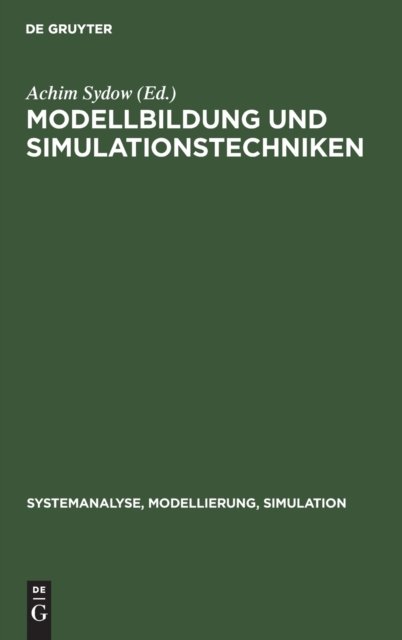 Modellbildung Und Simulationstechniken