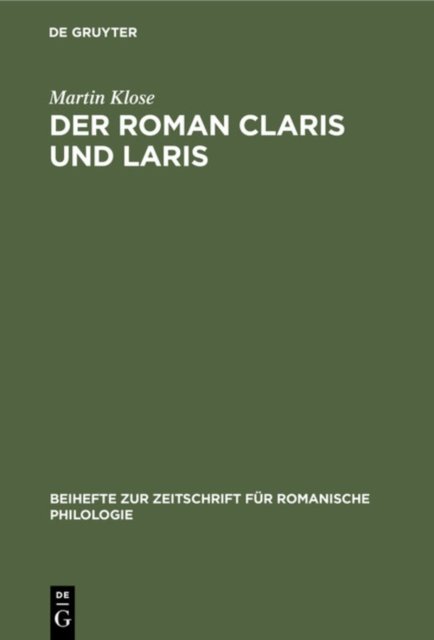 Der Roman Claris Und Laris