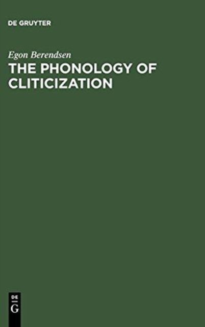The Phonology of Cliticization