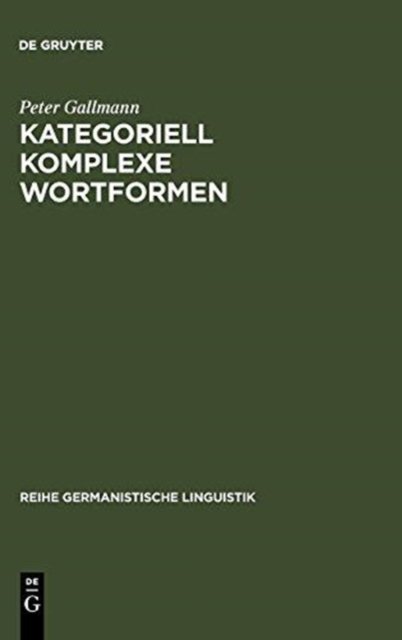 Kategoriell Komplexe Wortformen