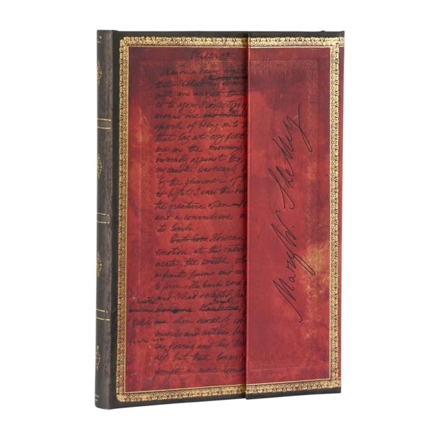 Mary Shelley, Frankenstein (Embellished Manuscripts Collection) Midi Lined Hardback Journal (Wrap Closure)
