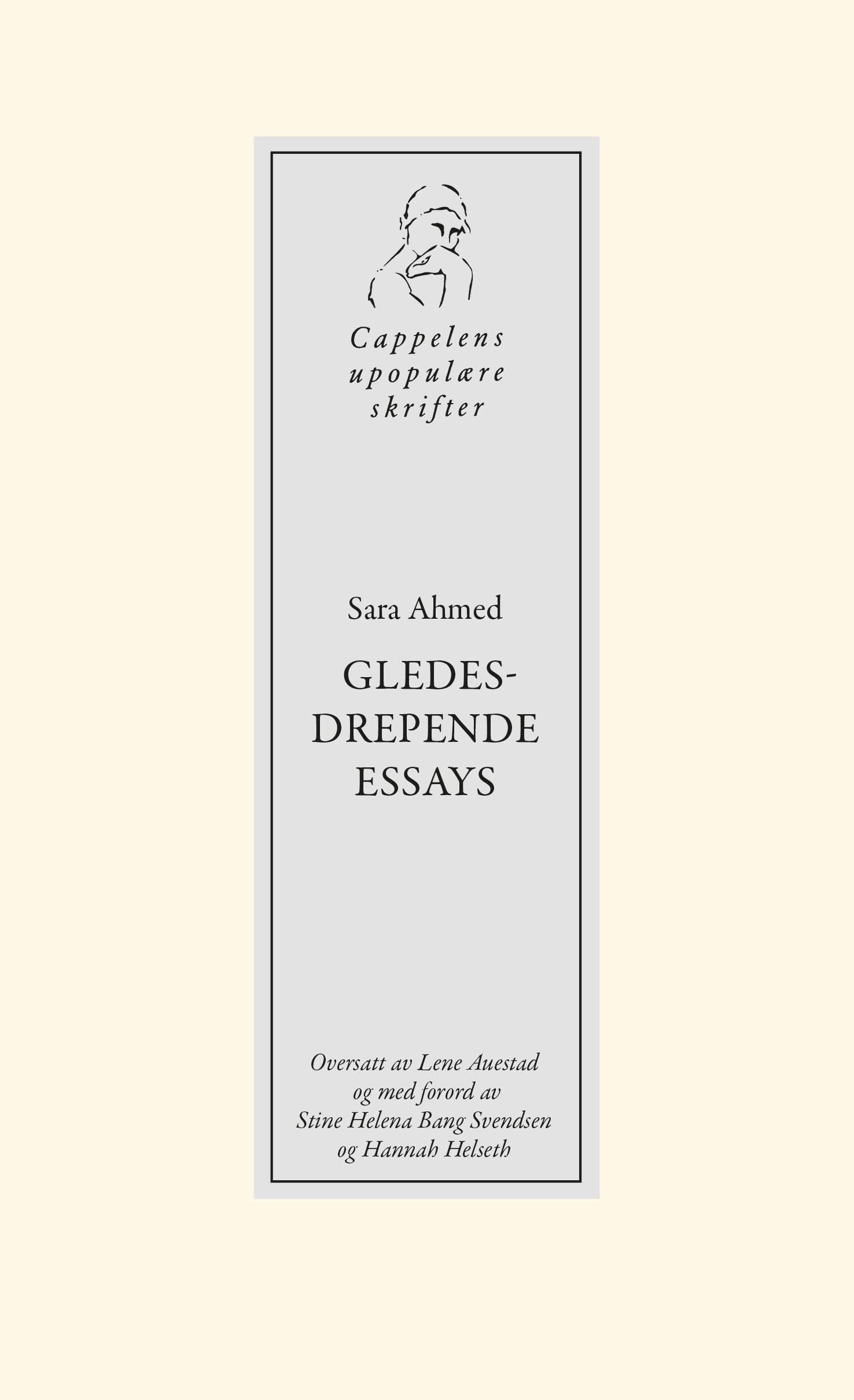 Gledesdrepende essays