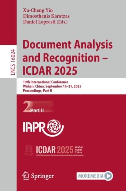 Document Analysis and Recognition – ICDAR 2025